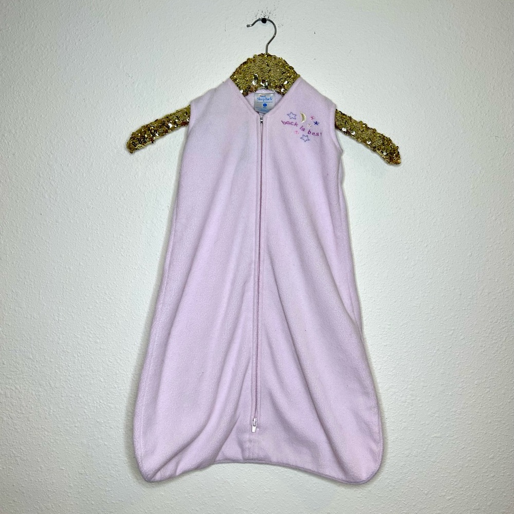 Halo Pink Fleece Cozy Pink Infant Sleep Sack Small 0-6 Months
